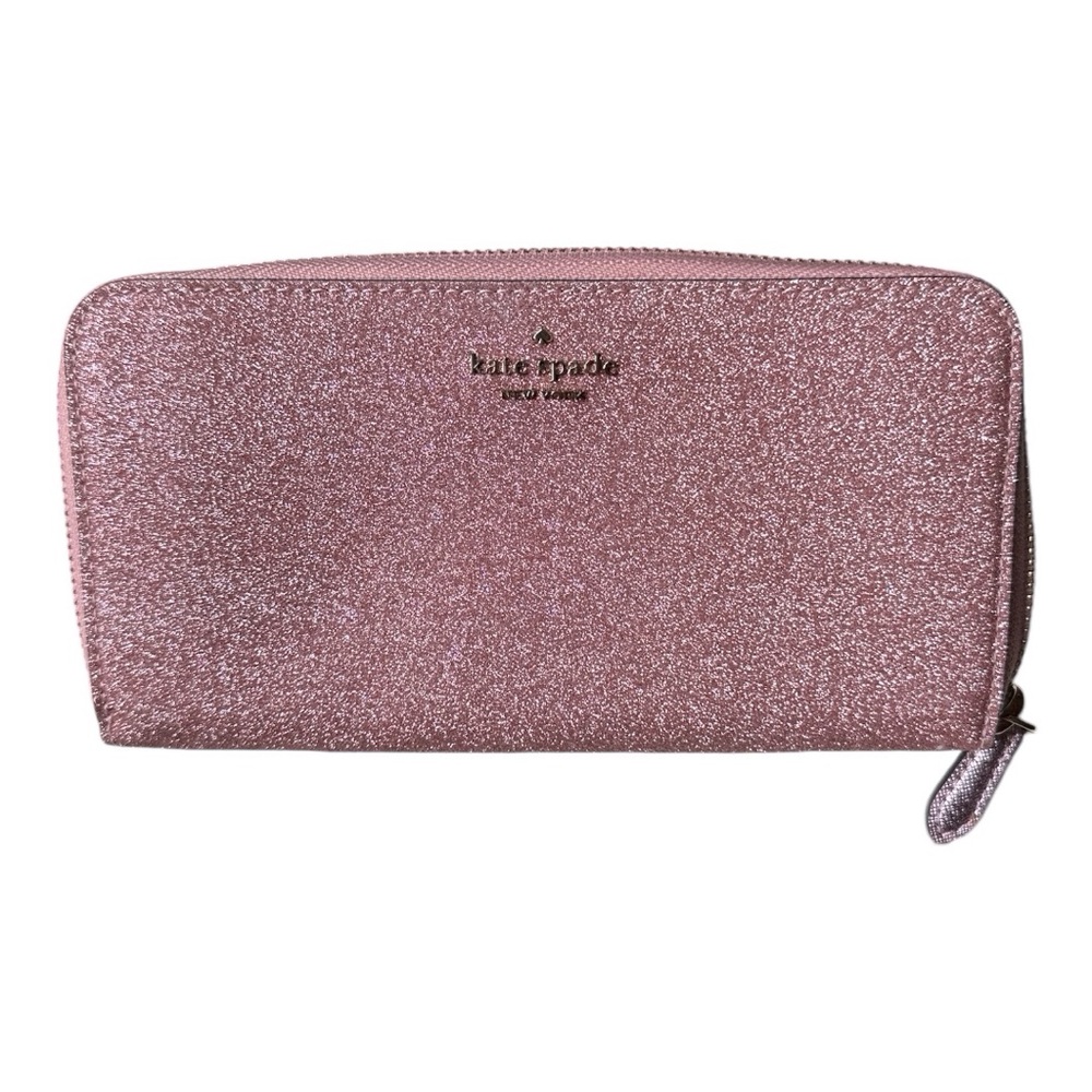 Kate Spade Pink Glitter Wallet - NWOT